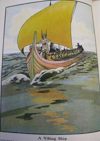 did vikings row their own ships