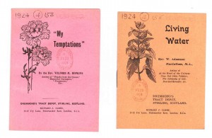 Typical non-illustrated tracts